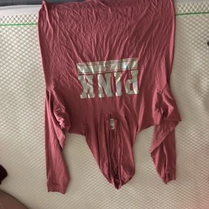 PINK VS Longsleeve w hood